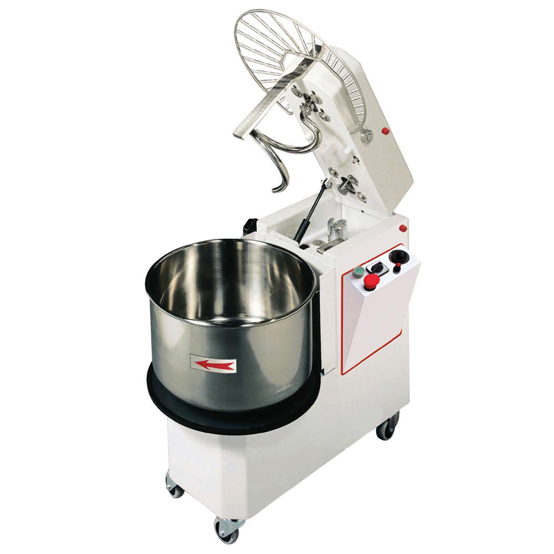 Amasadora con cabeza abatible y cuba extraible Crystaline IR33