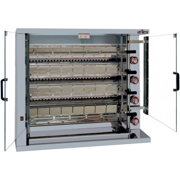 Asador de Pollos a Gas Arilex 4ASG