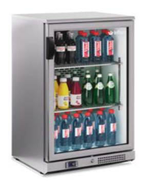 Expositor refrigerado horizontal INOX Infrico ERV-15 II SH