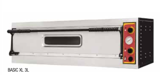Horno pizza Savemah BASIC XL 3 L Trifásico