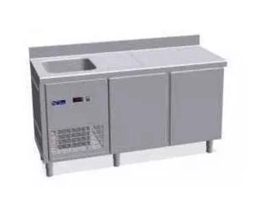 Mesa refrigerada con fregadera Oscar Zarzosa BM-1500 C