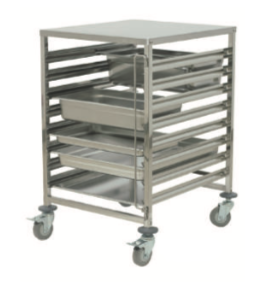 Carro con guias Gastronorm Acero inoxidable Savemah CB-8 GN