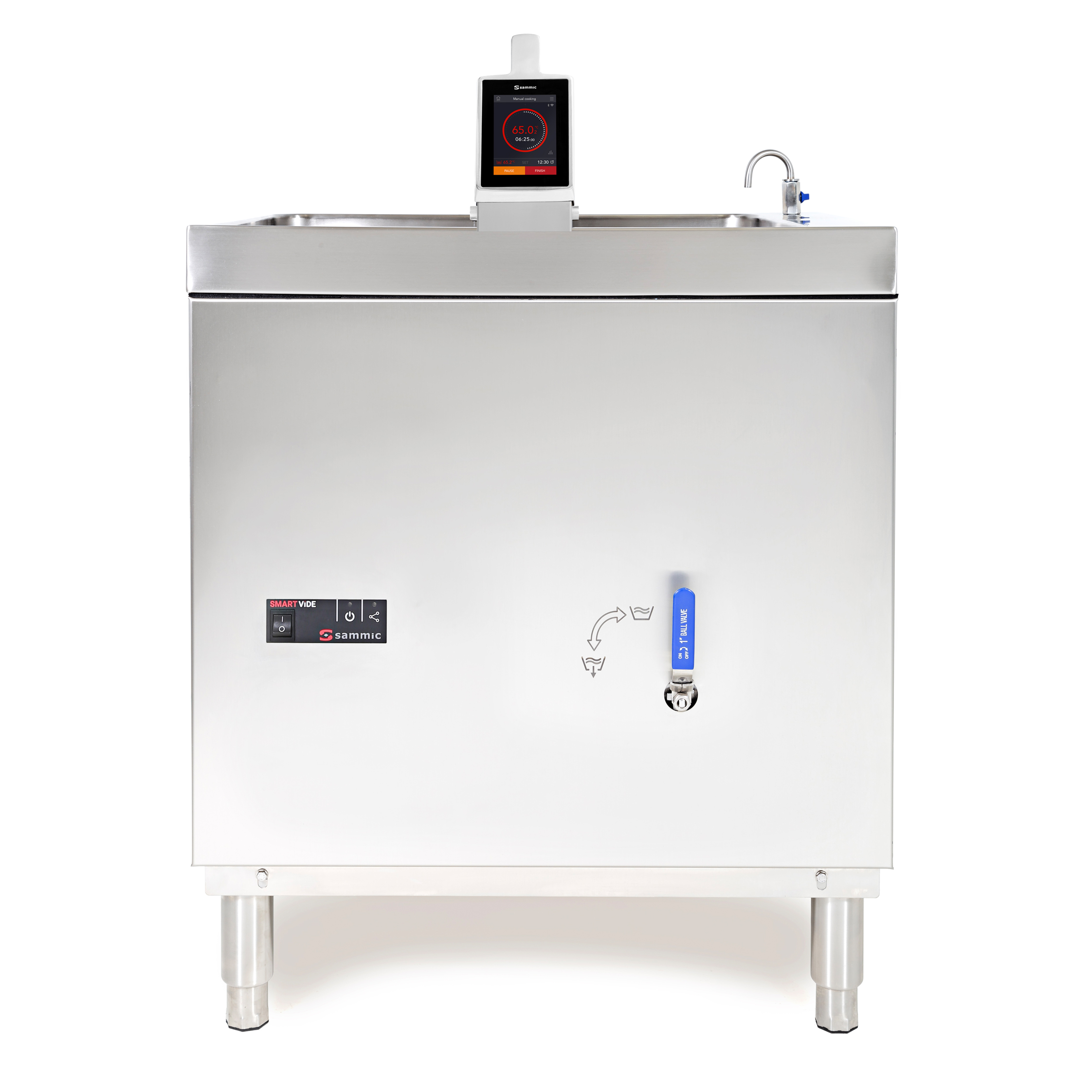 Cuba potenciada para Sous-Vide Sammic Smartvide XL de 120 Litros