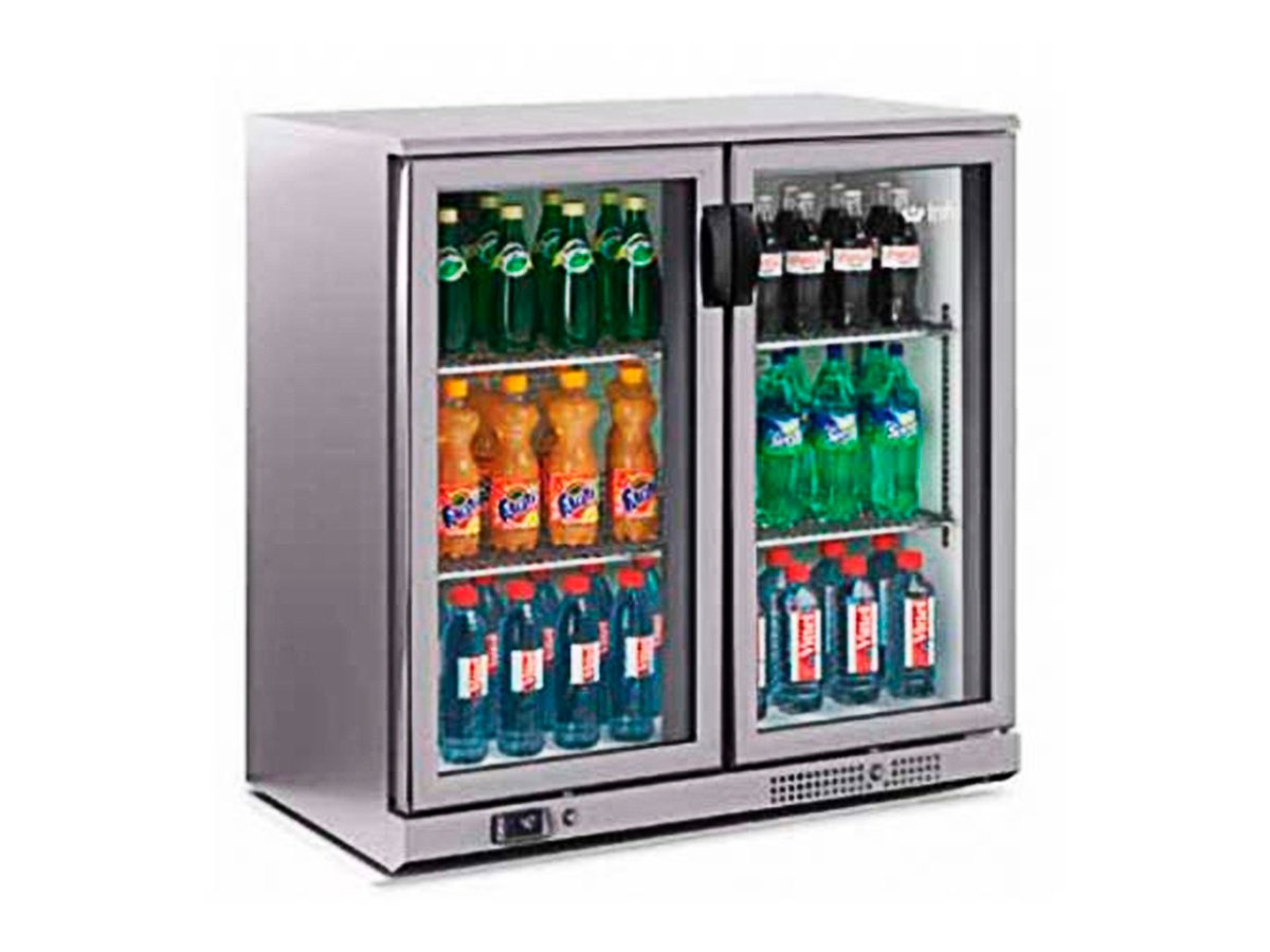 Expositor refrigerado horizontal INOX Infrico ERV-25 II SH