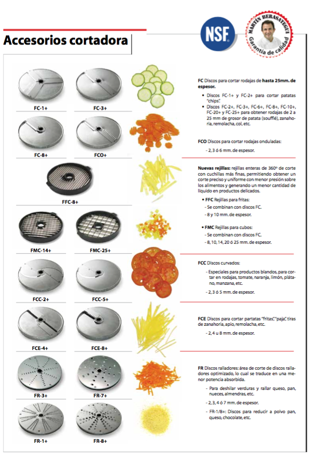 Imagen de Cortadora de hortalizas Sammic CA-401