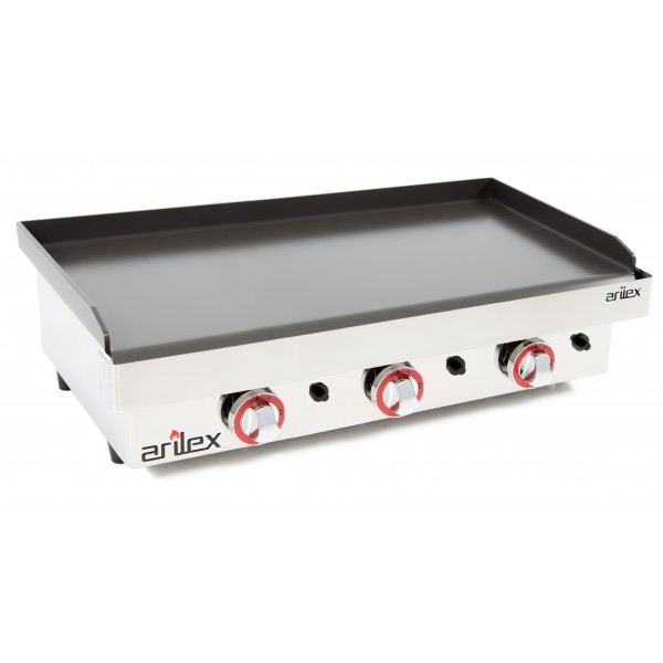 Plancha a gas de acero 6 mm ARILEX NANOTEC80